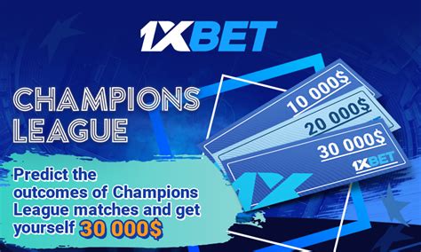 1xbet champions league risk free